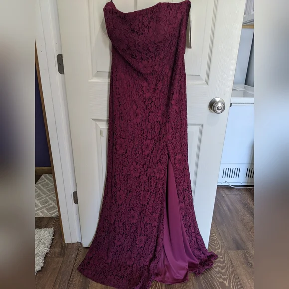 Hayley Paige Occasions | Dresses | Hayley Paige Formal Dress Sangria |  Poshmark